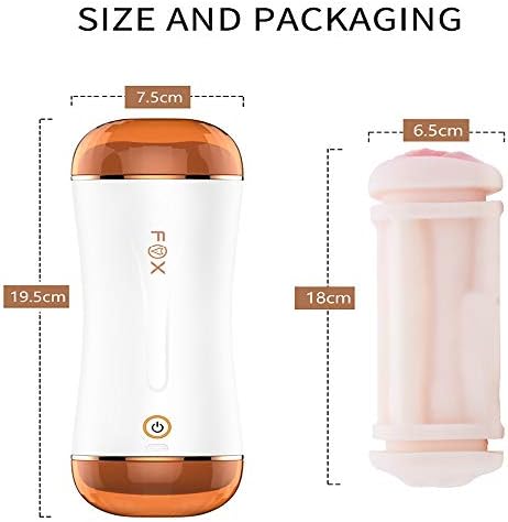 DDGDKJ0758 Electrical Men Pocket Fancy Cup with 10 Working Speeds for Men Couples Gifts Po'cket Pu'ss'eys - Intelligent Voice Extra Long Satisfaction DDGDKJ0758