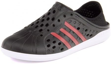 Amazon アディダス Court Adapt コートアダプト F978 コアブラック パワーレッド ブルー Adidas アディダス ファッションサンダル