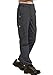 Women's Quick Dry Hiking Convertible Cargo Pants #4409-Grey,L 32
