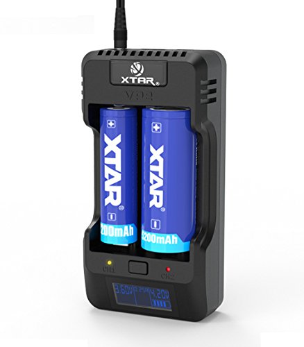 XTAR VP2 Selectable Current Li-ion Battery Charger