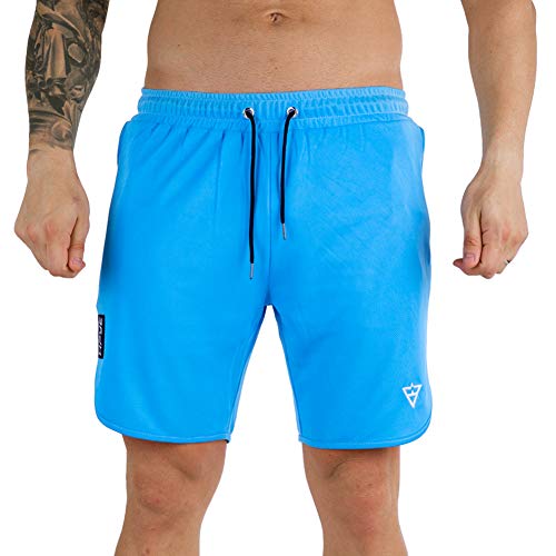 Wangdo Men's Workout Shorts 7" Running Shorts Athletic Bike Shorts Gym Shorts for Men with