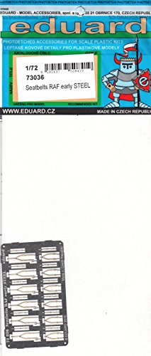 1:72 Eduard Photoetch Seatbelts Raf Early Steel