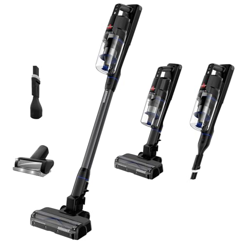 Bissell PowerClean FurGuard, Battery Vacuum Cleaner, 280 W Motor, Self-Cleaning Brush Roll, FurFinder Light, Wireless Vacuum Cleaner, Freestanding, HEPA Filter, 2500 mAh Replacement Battery, 50 min Runtime, 4091N