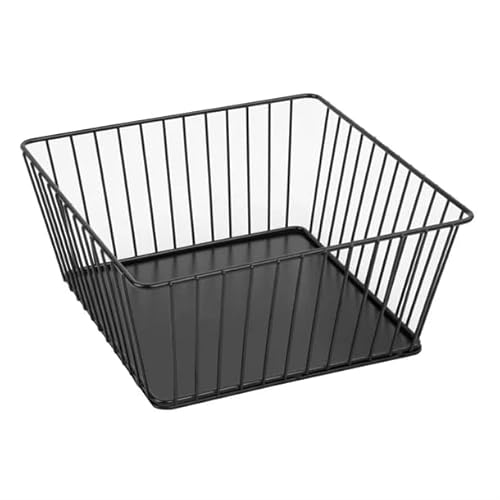 Olympia Wire Food Display Tray Square Black - 230x230x100mm