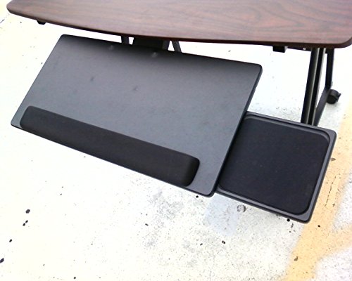 D-KB-DK Slidable Underdesk Ergo Keyboard Shelf w/Mouse Tray