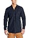 Red Kap mens Industrial Shirt, Regular Fit, Long Sleeve Work Utility Button Down Shirt, Navy, Medium US