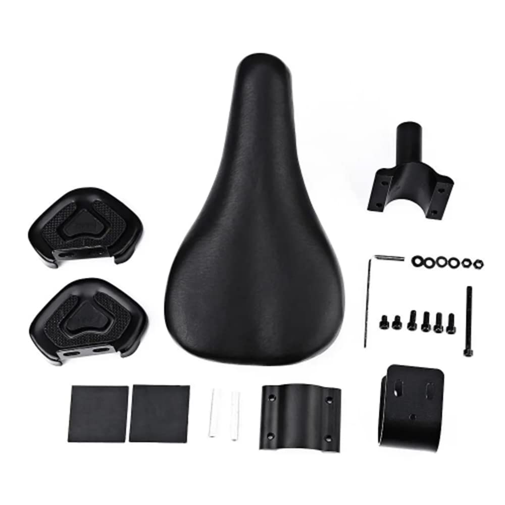 Set of Children Saddle Seat Foot Pedals Bicycle Saddle Children Ebike Seat for F - Wheel DYU Electric Bike