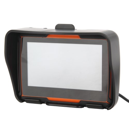 Koolertron 4.3 Inch All Terrain Waterproof Motorcycle GPS Navigation System With Latest Version V.912S