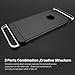 iPhone 6 case, bonsalay 3 in 1 Ultra Thin and Slim Design Colip Surface Shockproof Plating Metaated Premium Non Sl Texture Skin Protector For Apple iPhone 6 and iPhone 6s-Black(4.7'')