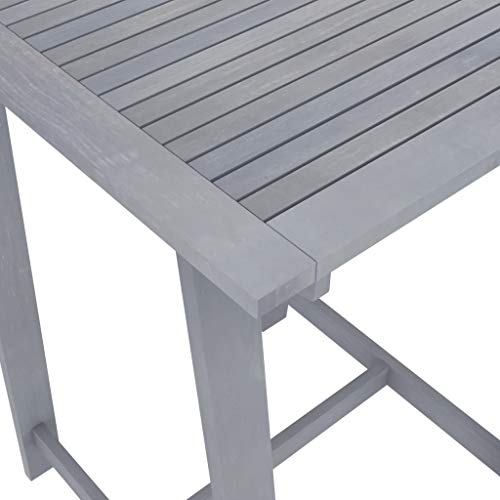 vidaXL Akazienholz Massiv Gartenbar Set 5-TLG. Theke Bar Tresen Gartentheke Bartisch Stehtisch Barhocker Barstuhl… – Bild 8