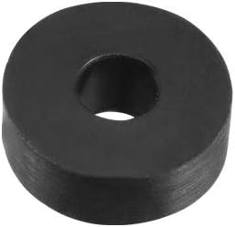 sourcingmap Rubber Flat Washers 11mm OD 4mm ID 4mm Thickness for Faucet Pipe Water Hose Pack of 10, 11mmx4mmx4mm - Image 4