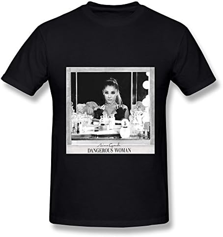 Ariana Grande Tour 2016 Dangerous Woman Poster Mens T Shirt Black