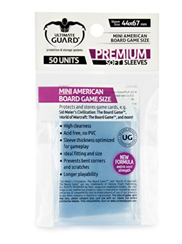Prem Game Sleeves Mini American (50 Cards