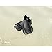 ANGGO Short Swim Fins for Diving and Snorkeling (Black,L)