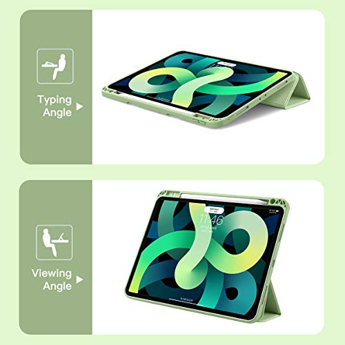 GUDOU iPad Air 4 Case 2020 with Pencil Holder[Support Apple Pencil 2
