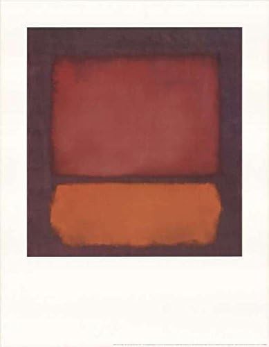 Untitled (1962) (No Text) by Mark Rothko 35.5"x27.5" Art Print Poster