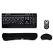 Keyboard Wrist Rest Pad and Mouse Wrist Rest Support Memory Foam, GIM Ergonomic Wrist Cushion Support for Office, Gaming, Computer, Laptop and Mac