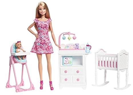 Barbie DVJ60 - Babysitter Spielset