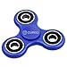 Quirkio - Hand Spinner Tri Fidget Spinner R181 Ball Desk Toy EDC Stocking Stuffer Kids/Adult (Blue)