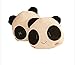 2pcs Cartoon Cute Panda Plush Auto Car Seat Headrest Neck Rest Cushion Pillow
