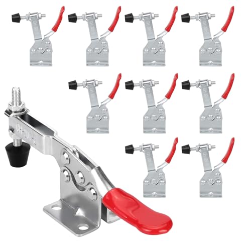 10 Pack Toggle Clamps, Hold Down Clamp 220Lbs Holding Capacity Quick Release
