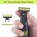 Beard Trimmer for Men Hair Clipper Hybrid Electric Shaver for Men Electric Razor Rechargeable Razor Waterproof USB Charging Replacement Adjustable Comb