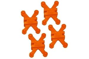 4-Pk. Bowjax Revelation Dampeners, Orange