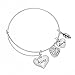 Infinity Collection Aunt Bangle Bracelet- Aunt Jewelry- Bracelets for Aunts- Gift for Special Aunt