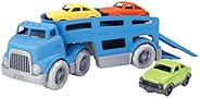 Green Toys Car Carrier Vehicle Set Toy, Blue, Standard
