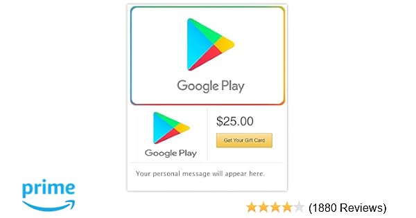 Amazon Com Google Play Gift Code Give The Gift Of Games Apps