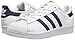 adidas Originals Boys' Superstar Foundation J Sneaker, White/Collegiate Navy/Metallic/Gold, 4.5 M US Big Kid