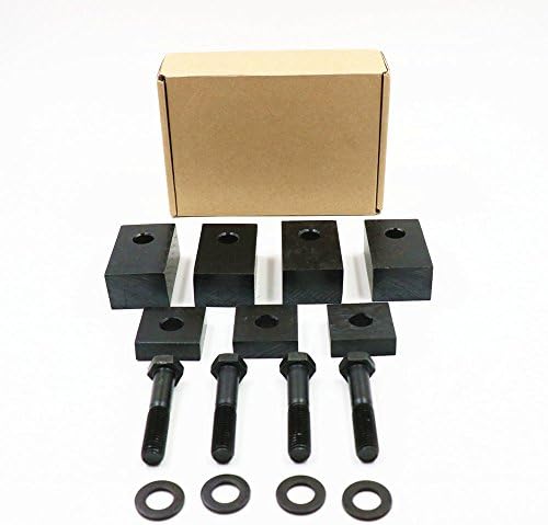 Dee-Type Rear Seat Recline Kit with Bolts and Washers for Jeep Wrangle JK Black