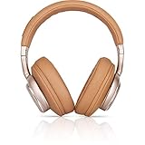 BOHM Wireless Bluetooth Over-Ear Cushioned Headphones with Active Noise Cancelling - B76 (Tan)