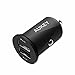 AUKEY Car Charger with Dual USB Ports & 4.8A Output for iPhone 7 / 6s / Plus, iPad Pro / Air 2, Samsung Galaxy Note8 / S8 / S8+ and More