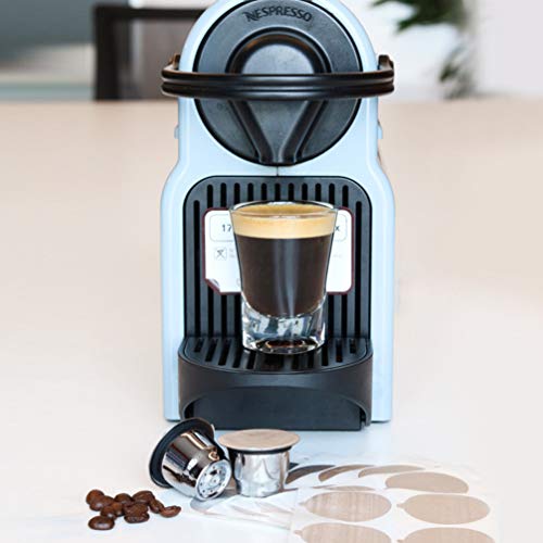 Hemoton Kaffeekapseln Langlebig Wiederverwendbar Edelstahl Wiederverwendbar Filterbecher Kaffeemaschine Kaffee… – Bild 3