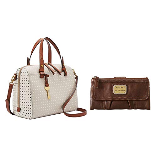 Fossil Women's Rachel Satchel Purse Handbag