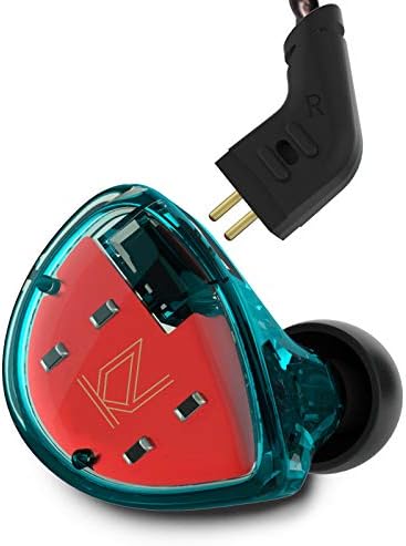 KZ ES4 Earphones Dual Drivers In-Ear Headphones Yinyoo KZ Earbuds - Main Image