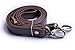 Wento 1pcs 43''-49'' Dark Brown PU Leather Straps Adjustable Bag Strap,Soft Faux Leather Shoulder Straps,Replacement Cross Body Purse Straps,Handbag Bag Wallet Straps (Glossy Bronze)…