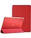 ProCase Smart Case for iPad 9.7 Inch iPad 6th/5th Generation 2018 2017(Model: A1893 A1954 A1822 A1823), Ultra Slim Lightweight Stand Cover with Translucent Frosted Back -Red