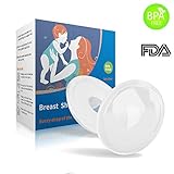 Nursing Cups Breast Shells Milk Saver Breast Milk Collectionï¼Œ Save Leaks of Breastmilk, Protect Sore Nipples for Breastfeedingï¼Œ Food Grade Siliconeï¼Œ BPA-Free 2-Pack - Cmbear