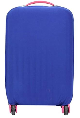 Fanyuan Spandex Travel Luggage Cover Fits S (18-20 Inch Luggage), Blue)