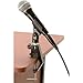On-Stage (TM01) Table/Stand Microphone Clamp, Black & Chrome