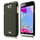 Cbus Wireless Matte Finish TPU Flex-Gel Silicone Case / Skin / Cover for BLU Studio 5.5 S / 5.5S - Semi Transparent Black