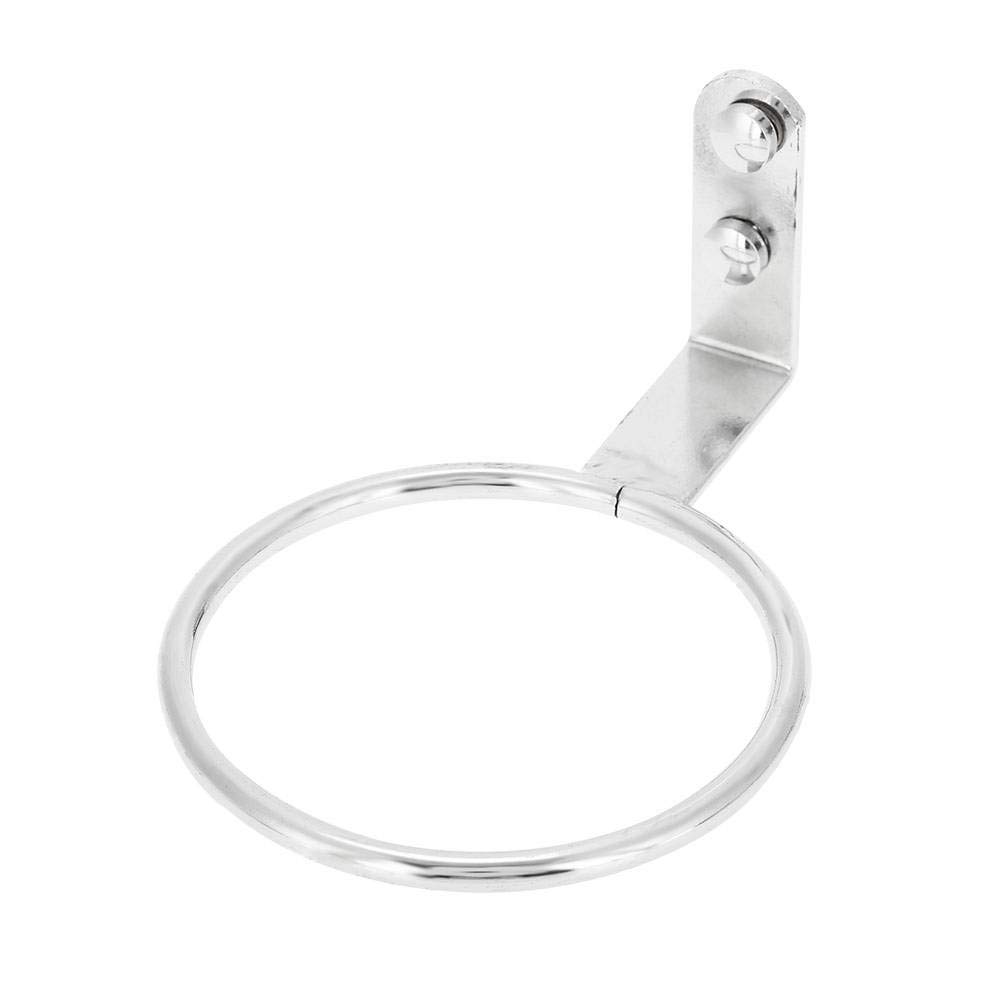 ANGGREK Hair Dryer Holder Stainless Steel Wall Mount Hair Dryer Stand Rack Hairdressing Dryer Hanger Bathroom Storage Organizer