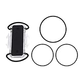 Dilwe Handlebar Cradle Holder Tether, Multi-Function Bike Elastic Band Holder Bike Phone Mount with 3 Bands Perfect for Most Bike Handlebars Phone Mobile