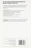 Image de The International Yearbook of Environmental and Resource Economics 2002/2003: A Survey of Current Issues (New Horizons in Environmental Economics)