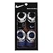 NIKE Children's Apparel Baby Bootie (2 Pack), Black/Blue Soccer Cuff, 0/6M