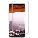LG V30 Screen Protector [HD - Clear][Anti-Fingerprint] Premium Tempered Glass Screen Protector [1PACK]