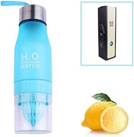 650ml H2O Lemon Cups Fruit Infuser Squeezer Infusing Health Cup Lemon, Save Your Money and Hydrate the Healthy Way - Multiple Colors by feierna