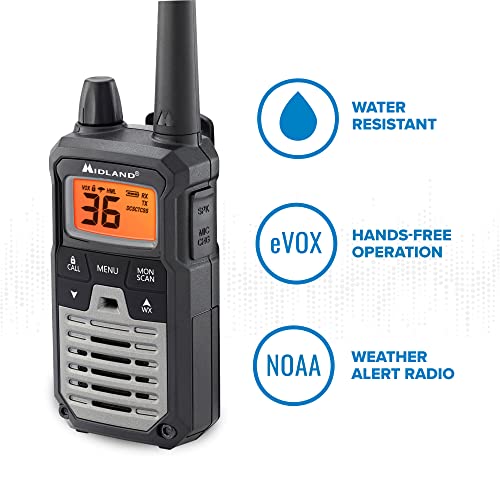 Midland T290VP4 XTALKER GMRS Long Range Walkie Talkie Two Way Radio